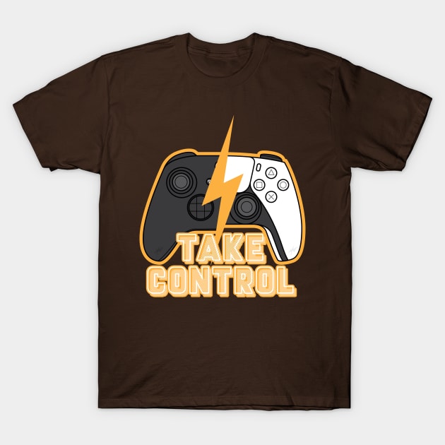 Take Control T-Shirt by LArts